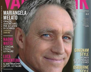 El Arzobispo Georg Ganswein, secretario del Papa, tapa de Vanity Fair