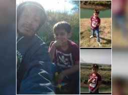 Buscan desesperadamente a un nene de 7 años y a su padrastro