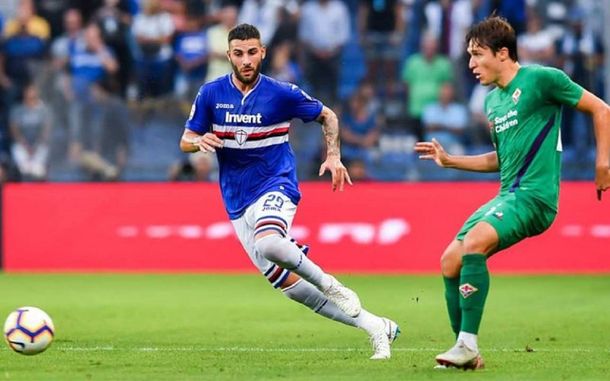 Jugadores de Fiorentina y Sampdoria dieron positivo por coronavirus. 