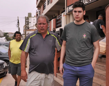 Pablo Ventura y su papá&nbsp;