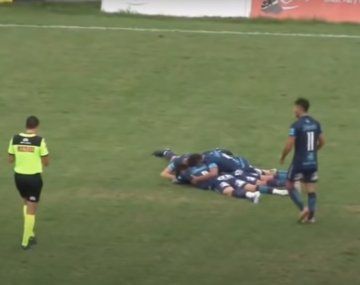 El golazo de más de 80 metros de Gimnasia de Jujuy