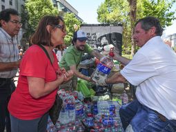 ¿Cuáles son los lugares que  reciben donaciones para los afectados del Litoral?
