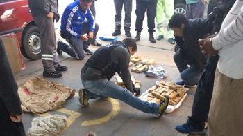 Secuestraron 117 panes de marihuana - Crédito: diariodemocracia.com Secuestraron 117 panes de marihuana - Crédito: diariodemocracia.com