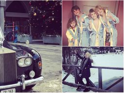 Wanda y sus hijos en Suiza Wanda y sus hijos en Suiza