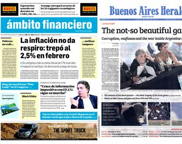 Tapas de diarios del 10 de marzo de 2017