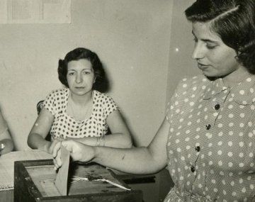 Se cumplen hoy 75 años de la sanción de la Ley de voto femenino