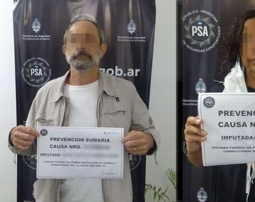 Los dos ciudadanos fueron detenidos en el Aeropuerto de Ezeiza
