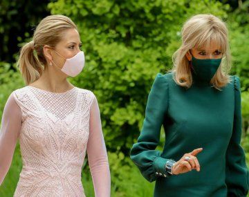 Así fue el encuentro entre Fabiola Yañez y Brigitte Marie-Claude Macron