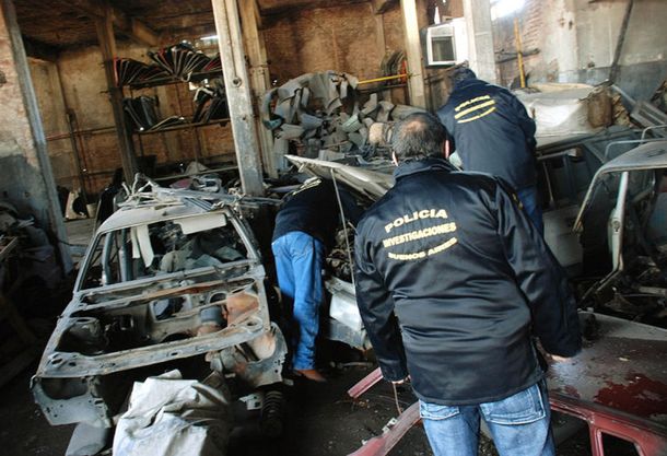 Desbaratan taller clandestino de autopartes en Necochea