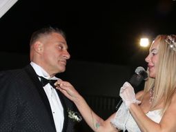 el turco garcia y mariela prieto dieron el si tras tres decadas de relacion