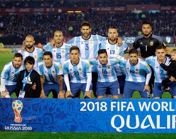 Así formaba Argentina para enfrentar a Venezuela