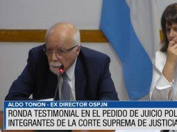 Juicio político a la Corte Suprema: declara el exdirector de la obra social del Poder Judicial