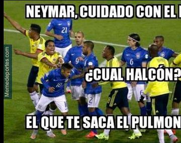 Todos se ríen de Brasil tras su derrota ante Colombia: mirá los memes