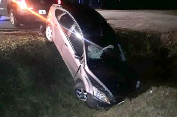 El airbag del vehículo hizo que el accidente no tuviera mayores consecuencias