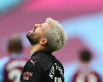 El Kun Agüero sufrió una nueva lesión en el partido ante el West Ham