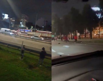 Violentos incidentes entre barras de River y Platense tras el partido en la General Paz
