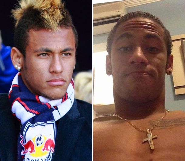 Neymar sorprendió con un nuevo cambio de look