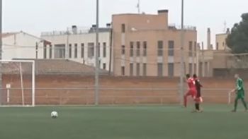 El momento de la terrible agresión El momento de la terrible agresión