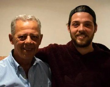 El tierno mensaje de Santi Maratea a su papá antes de iniciar la colecta para el Rojo