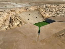 disenan un estadio bajo el desierto para el mundial de qatar disenan un estadio bajo el desierto para el mundial de qatar
