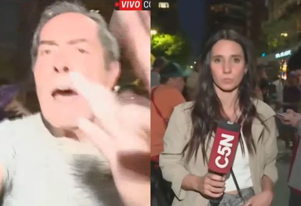 Militantes de Javier Milei agredieron a la cronista de C5N en Córdoba: Zurda sucia