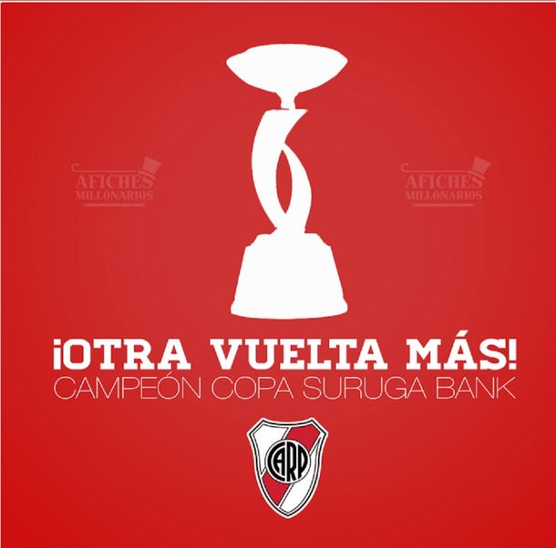 Se ríe de todos: los afiches de River campeón inundan las redes