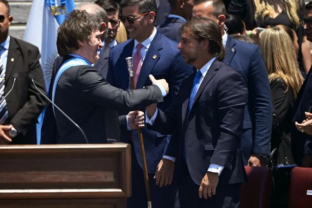 El presidente Luis Lacalle Pou le envió un guiño a su par Javier Milei al resaltar el optimismo de la nueva relación con Argentina