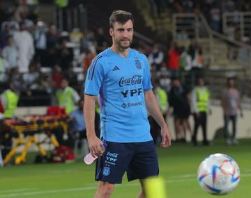 Preocupación: Tagliafico se entrenó diferenciado