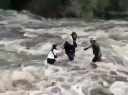 Héroe inesperado: un ministro de San Luis rescató a dos turistas que se iban a ahogar