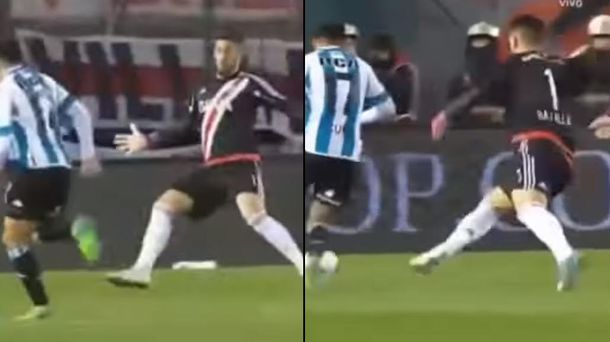 VIDEO: El error de Batalla que terminó en el gol de Acuña