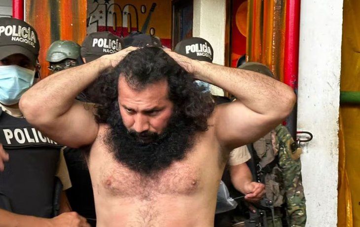 José Adolfo Macías, alias Fito, líder de una de las principales bandas criminales de Ecuador.
