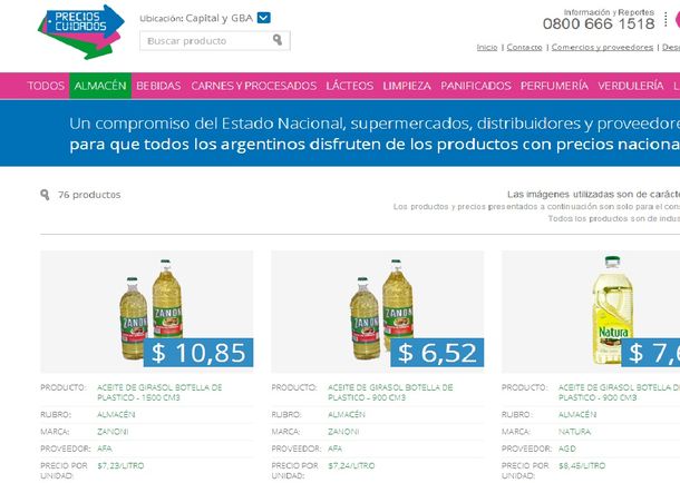 Relanzarán el programa Precios Cuidados con más productos y marcas