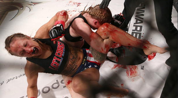 Hansen sufrió la brutalidad de su rival