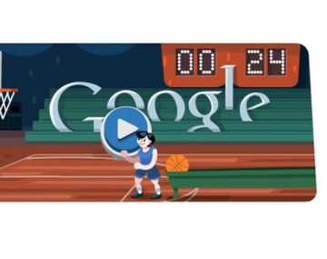 Tirá al aro de básquet con el nuevo doodle interactivo de Google
