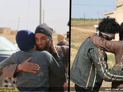 yihadistas abrazan a homosexuales antes de lapidarlos yihadistas abrazan a homosexuales antes de lapidarlos