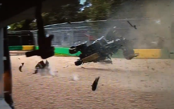 Fernando Alonso se salvó de milagro tras un impactante accidente