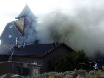 Principio de incendio en el Hotel Alto Calafate