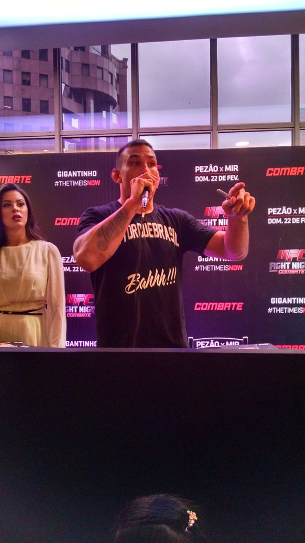 Ponzinibbio tendrá el apoyo del luchador brasilero más argentino de la UFC