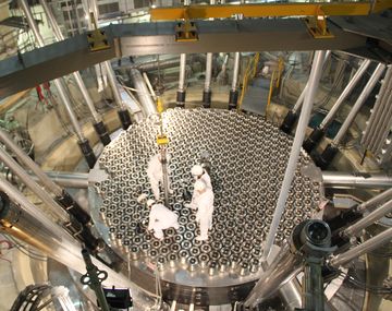 Argentina construye una planta nuclear para la India