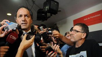 las discusiones las doy a mi manera, se defendio scioli las discusiones las doy a mi manera, se defendio scioli
