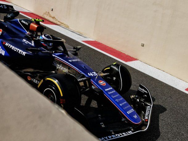 Franco Colapinto terminó 7° en la Práctica 1 del GP de Abu Dhabi