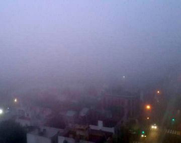 Buenos Aires amaneció cubierta por la niebla