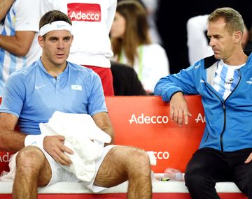 Del Potro, por el segundo punto de la serie ante Croacia