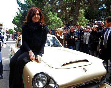 Cristina dio un discurso con una despedida muy particular