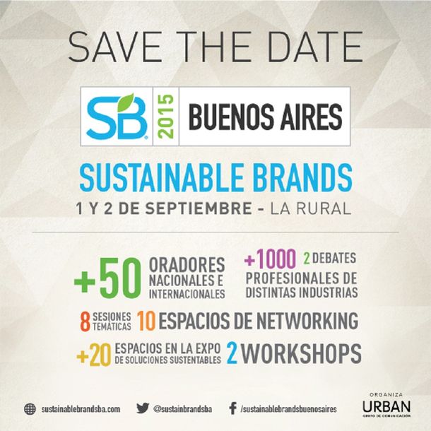Con más de 60 oradores nacionales e internacionales llega Sustainable Brands Buenos Aires