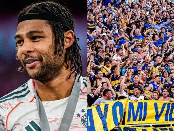 Gnabry, impactado por la hinchada de Boca: Va a sentirse como de visitante