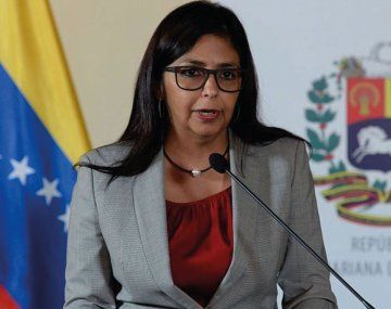 Delcy Rodríguez, vicepresidenta en el gobierno de Nicolás Maduro y nueva presidenta de Venezuela.