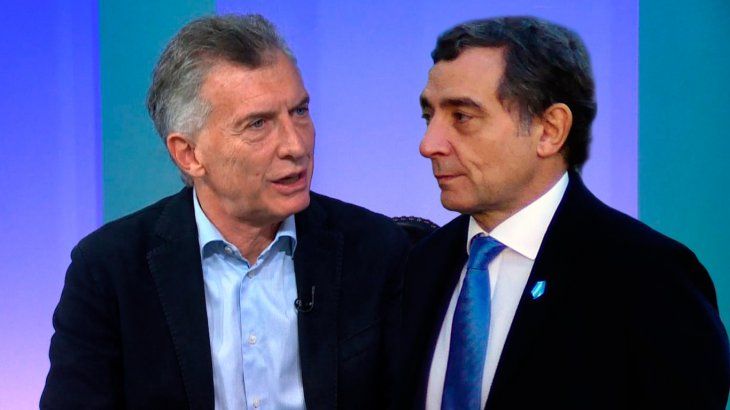 Mauricio Macri y Fabián 