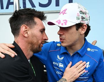 El posteo de Messi tras ver la Formula 1 en Miami: la respuesta de Colapinto