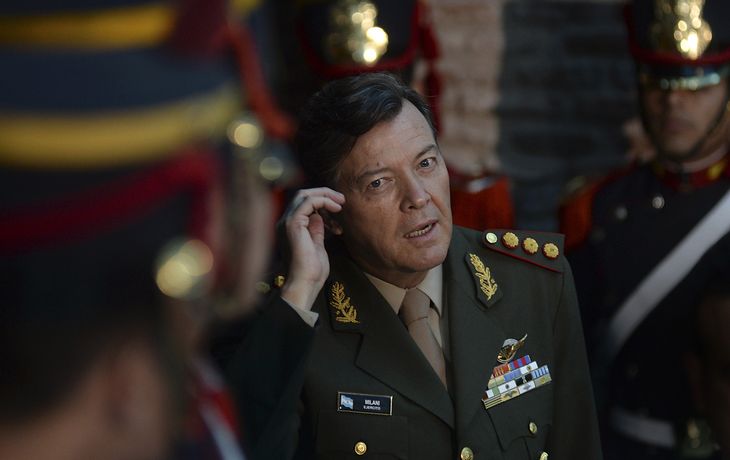 El Senado aprobó designación de Milani como jefe del Ejército